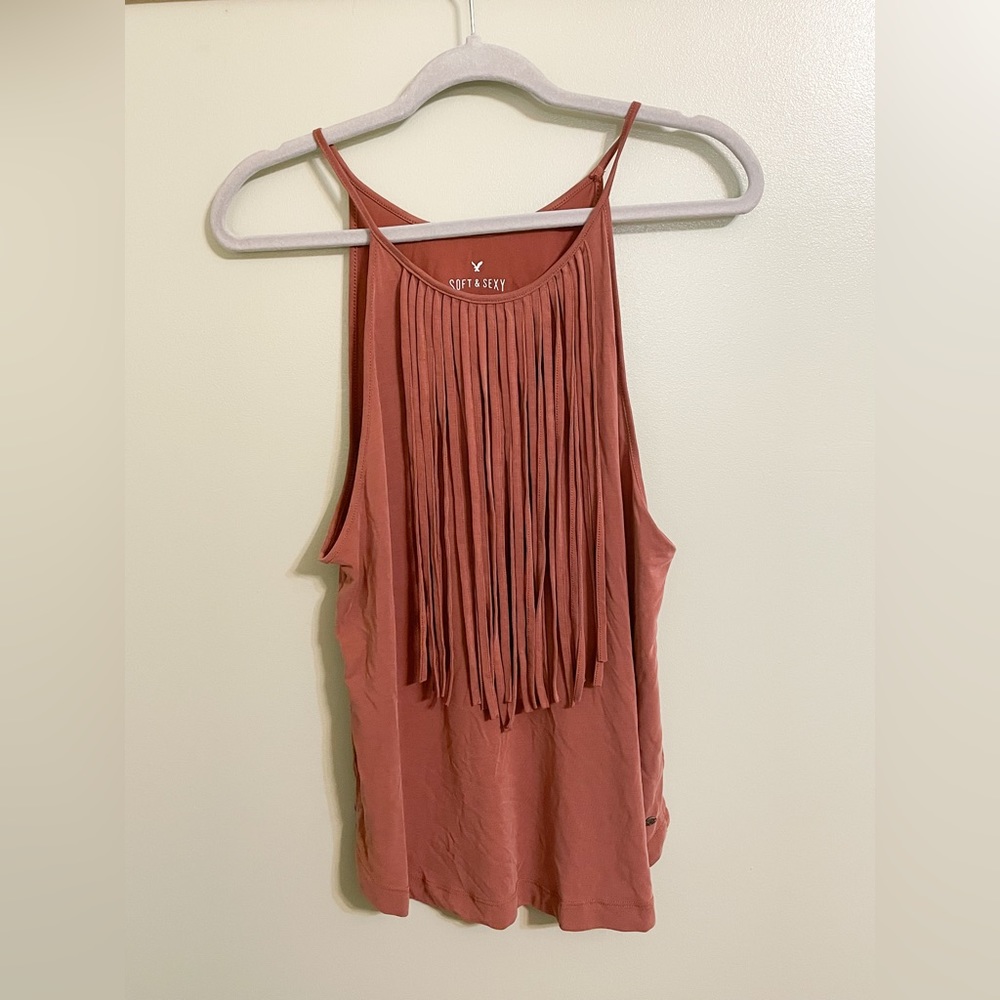 Boho Fringe Tank